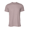 Bella Canvas Blended Tee Gravel Pink Heathered