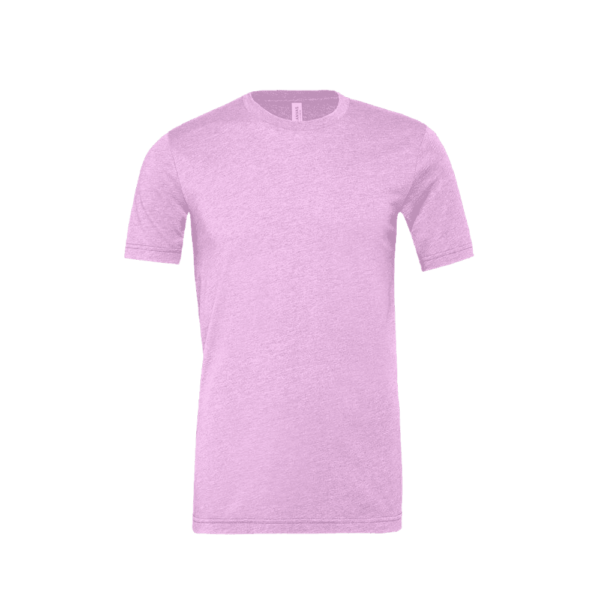 Bella Canvas Blended Tee Prism Lilac Heathered