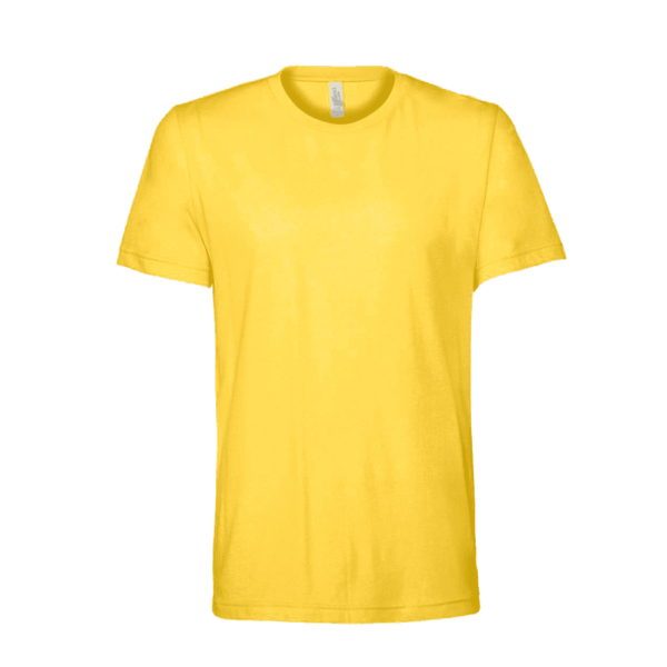 Bella Canvas Blended Tee Yellow Heathered
