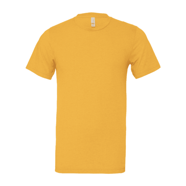 Bella Canvas Blended Tee Yellow Gold Heathered