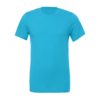 Bella Canvas Full Cotton Tee Aqua