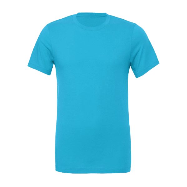 Bella Canvas Full Cotton Tee Aqua