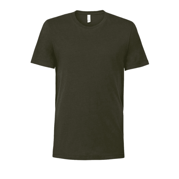 Bella Canvas Full Cotton Tee Dark Olive