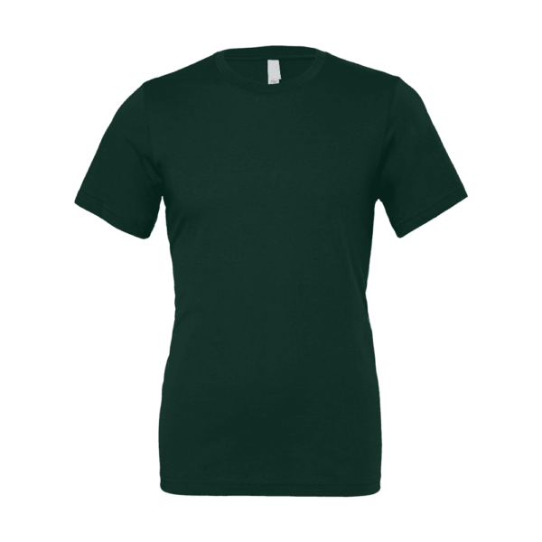 Bella Canvas Full Cotton Tee Forest green
