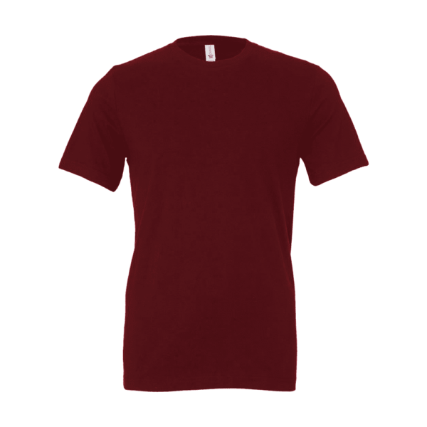 Bella Canvas Full Cotton Tee Maroon
