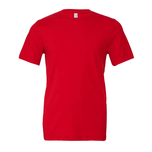 Bella Canvas Full Cotton Tee Red