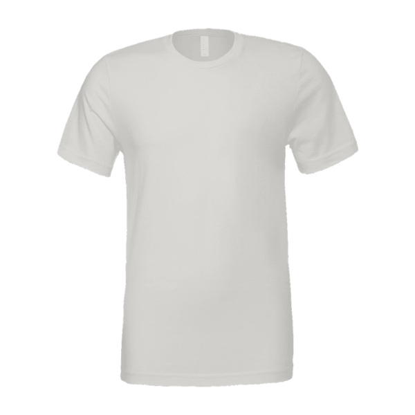 Bella Canvas Full Cotton Tee Silver