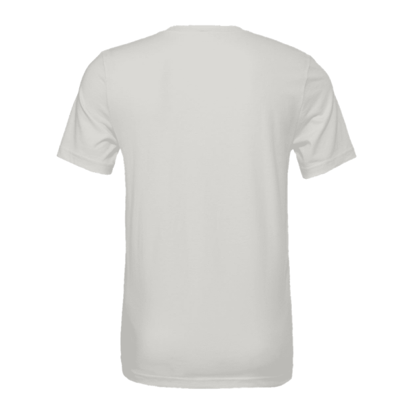 Bella Canvas Full Cotton Tee Silver back