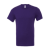 Bella Canvas Full Cotton Tee Team Purple