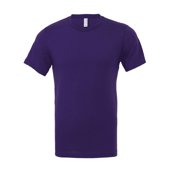 Bella Canvas Full Cotton Tee Team Purple