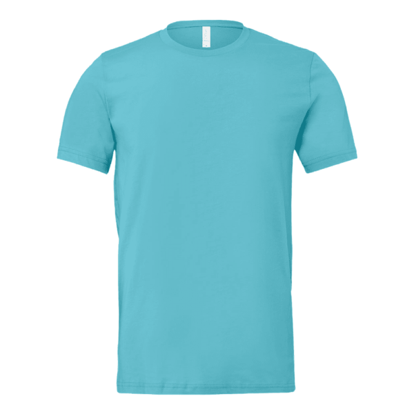 Bella Canvas Full Cotton Tee Turquoise