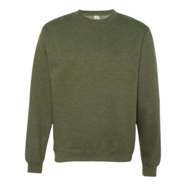 Army heather Crew neck sweatshirt
