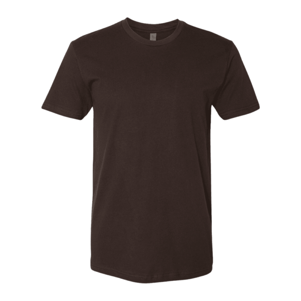 Next Level Full Cotton Tee Dark Chocolate
