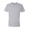 Next Level Full Cotton Tee Heathered grey