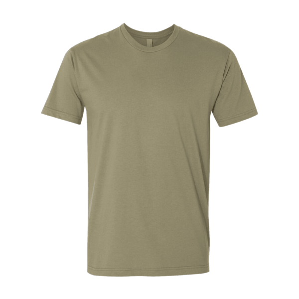 Next Level Full Cotton Tee Light Olive