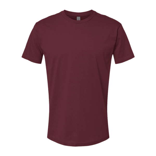 Next Level Full Cotton Tee Maroon