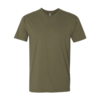 Next Level Full Cotton Tee Military Green
