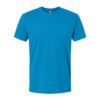 Next Level Full Cotton Tee Turquoise