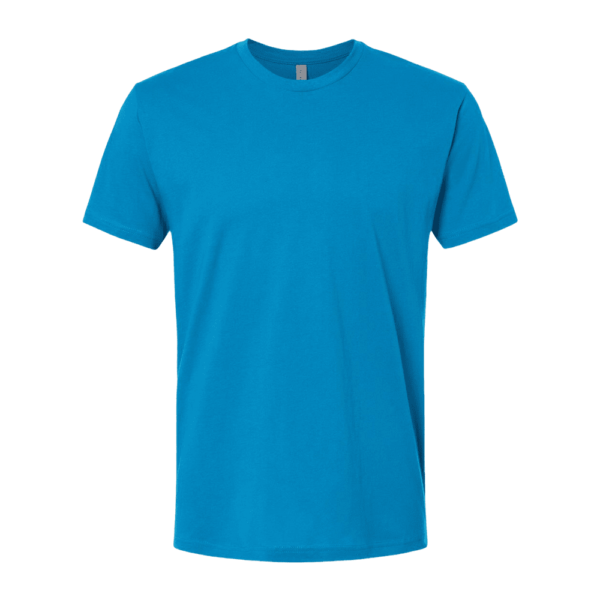 Next Level Full Cotton Tee Turquoise