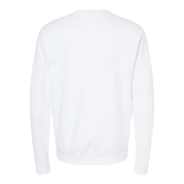 White Crew neck sweatshirt (Back)