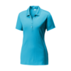 Atomic blue Women's Dri Fit Polo