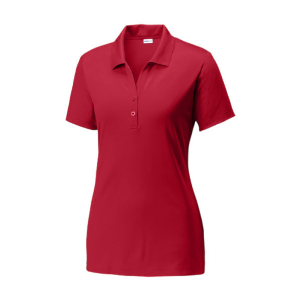 Deep red Women's Dri Fit Polo