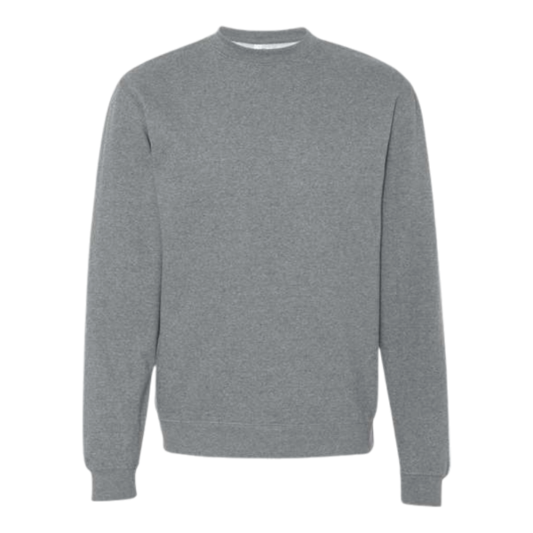 Gunmental Heather Crew neck sweatshirt