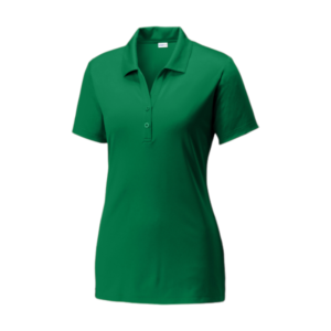 Kelly green Women's Dri Fit Polo