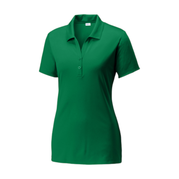 Kelly green Women's Dri Fit Polo